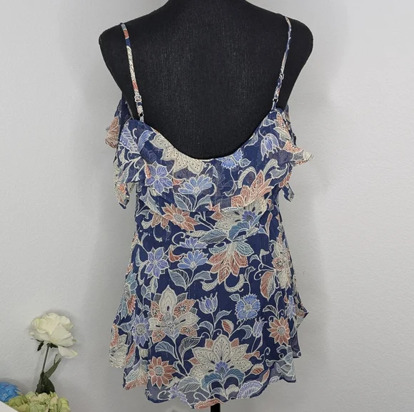 💘 MAEVE Anthropologie Mariposa Cold Shoulder Blouse - Picture 4 of 8